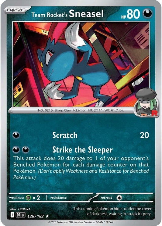 Team Rocket's Sneasel (128/182)