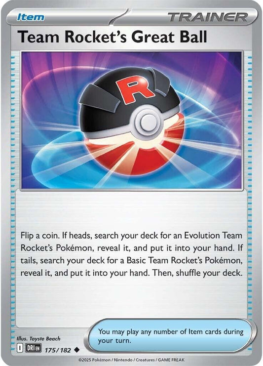 Team Rocket's Great Ball (175/182)