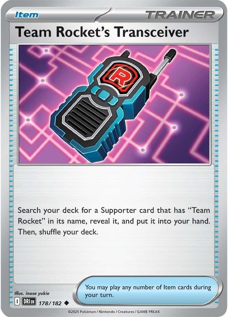 Team Rocket's Transceiver (178/182)