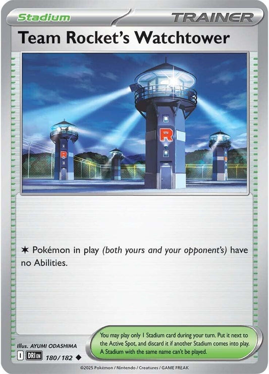 Team Rocket's Watchtower (180/182)