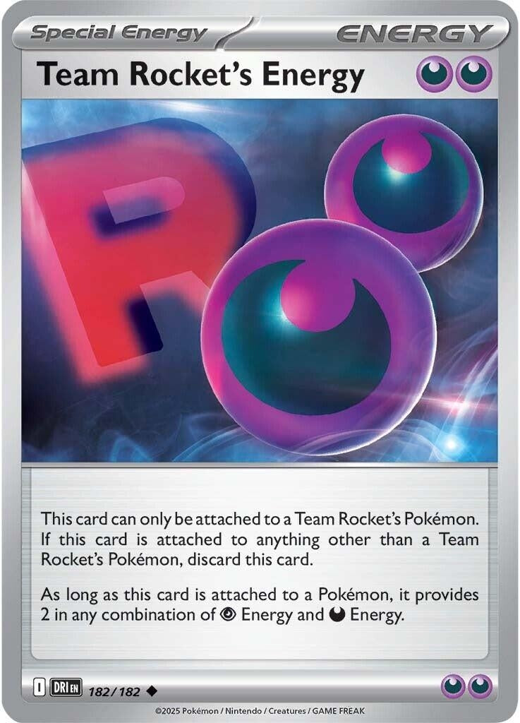 Team Rocket's Energy (182/182)