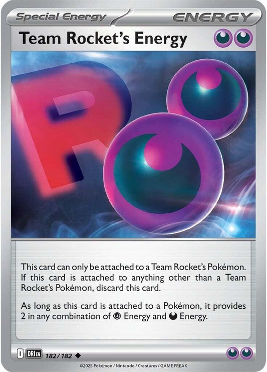 Team Rocket's Energy (182/182)