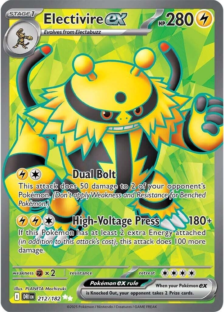 Electivire ex (212/182)