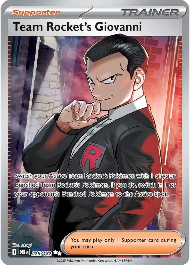 Team Rocket's Giovanni (225/182)