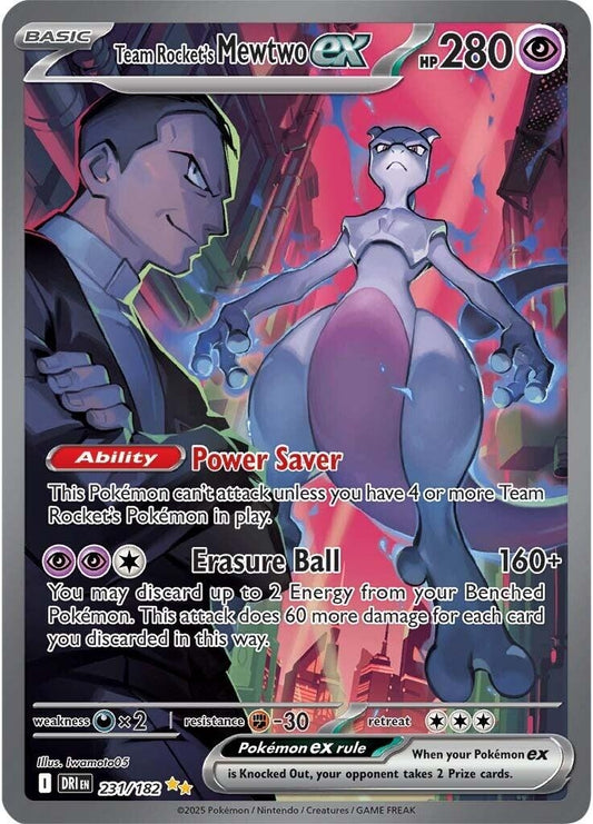 Team Rocket's Mewtwo ex (231/182)