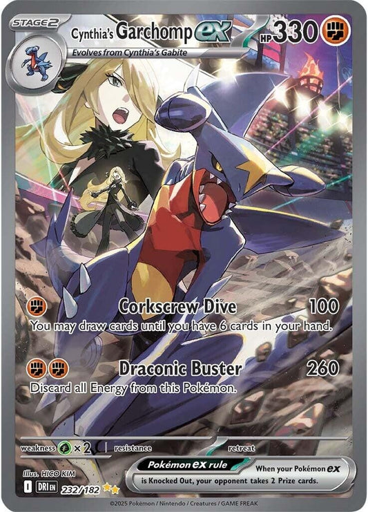 Cynthia's Garchomp ex (232/182)