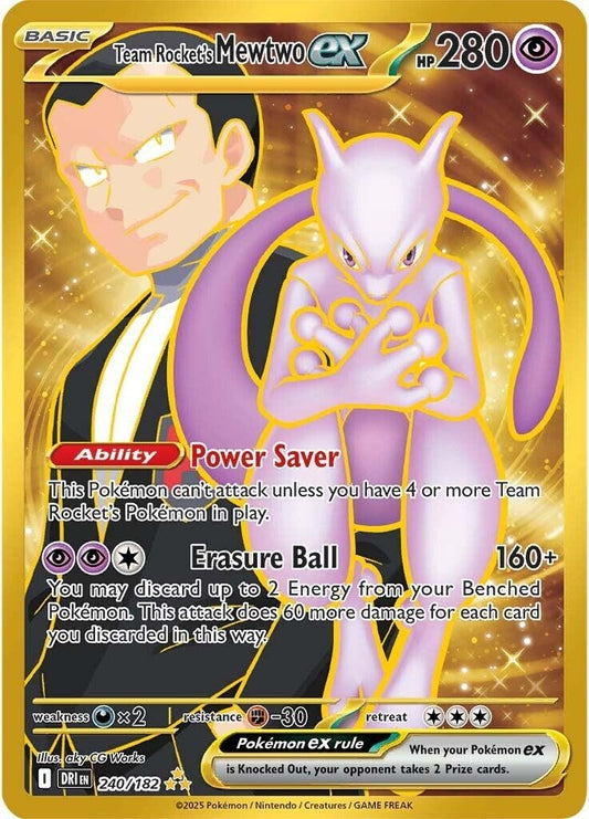 Team Rocket's Mewtwo ex (240/182)