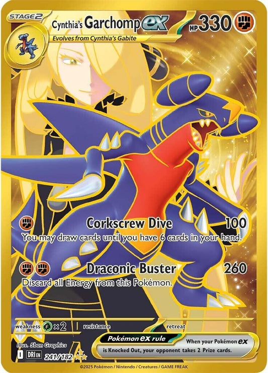 Cynthia's Garchomp ex (241/182)