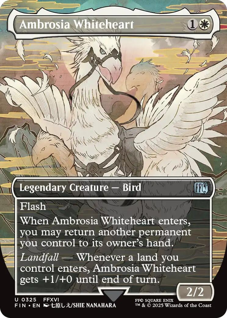 Image for Ambrosia Whiteheart (Borderless) (325) - Magic: The Gathering