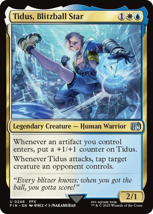 Image for Tidus, Blitzball Star (246) - Magic: The Gathering