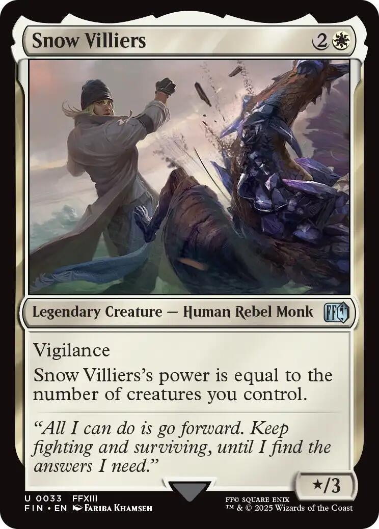 Image for Snow Villiers (33) - Magic: The Gathering