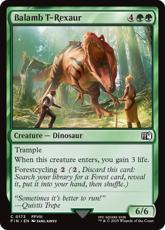 Image for Balamb T-Rexaur (173) - Magic: The Gathering