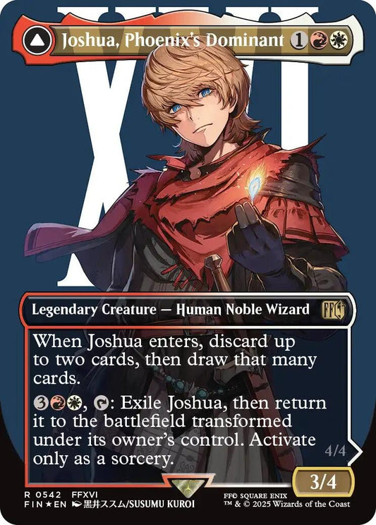 Image for Joshua, Phoenix's Dominant (Borderless) (Surge Foil) (542) - Magic: The Gathering