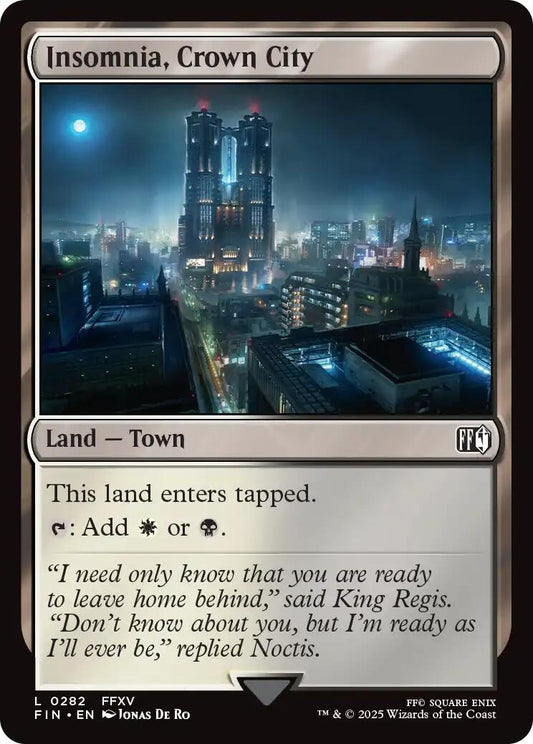 Image for Insomnia, Crown City (282) - Magic: The Gathering