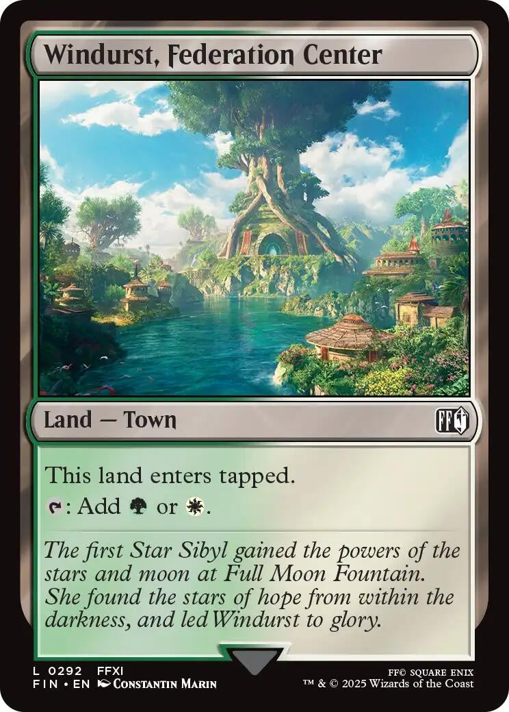 Image for Windurst, Federation Center (292) - Magic: The Gathering