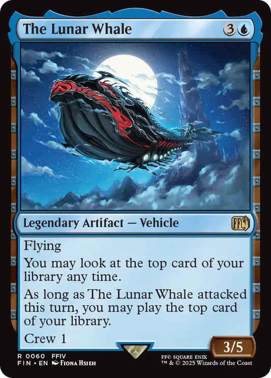 Image for The Lunar Whale (60) - Magic: The Gathering