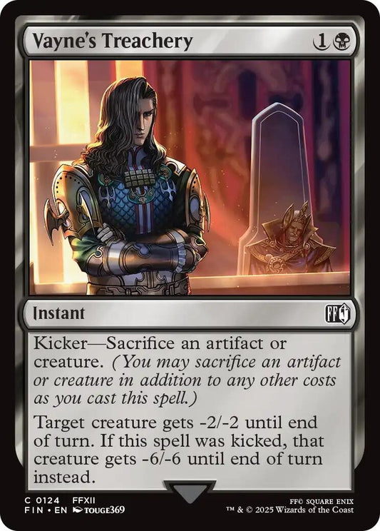 Image for Vayne's Treachery (124) - Magic: The Gathering