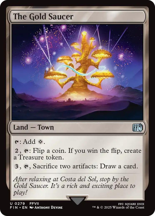 Image for The Gold Saucer (279) - Magic: The Gathering