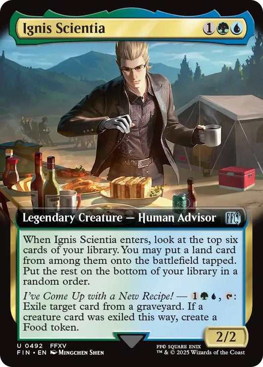 Image for Ignis Scientia (Extended Art) (492) - Magic: The Gathering