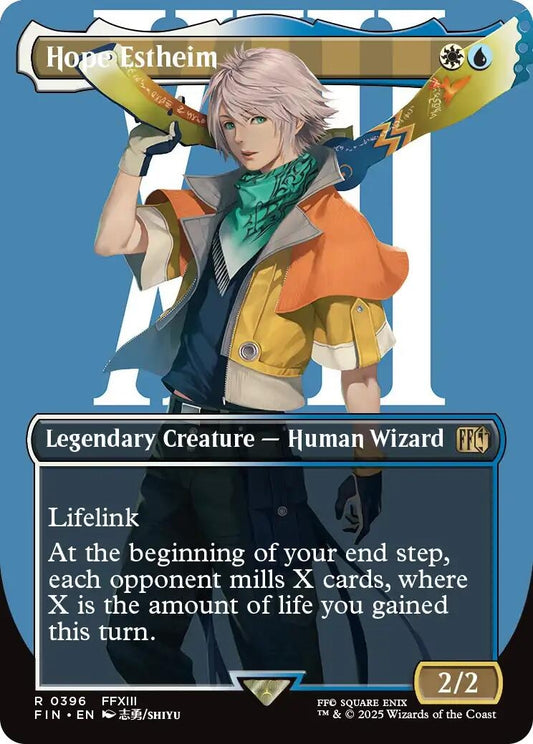 Image for Hope Estheim (Borderless) (396) - Magic: The Gathering