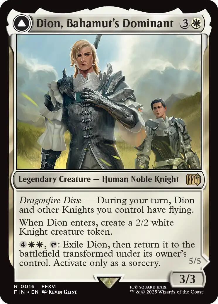 Image for Dion, Bahamut's Dominant (16) - Magic: The Gathering