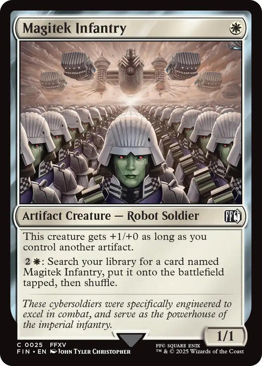 Image for Magitek Infantry (25) - Magic: The Gathering