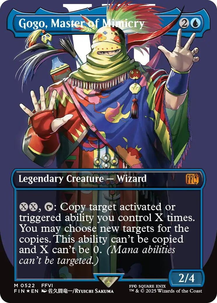 Image for Gogo, Master of Mimicry (Borderless) (Surge Foil) (522) - Magic: The Gathering