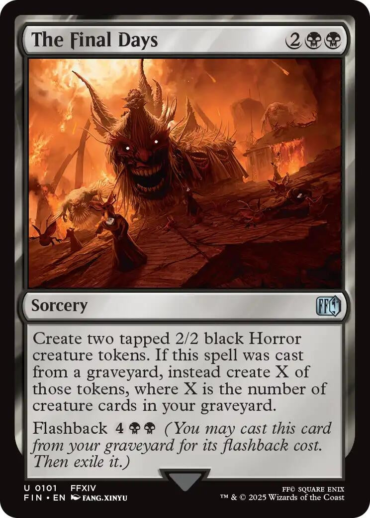 Image for The Final Days (101) - Magic: The Gathering