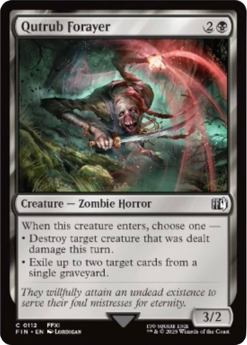 Image for Qutrub Forayer (112) - Magic: The Gathering