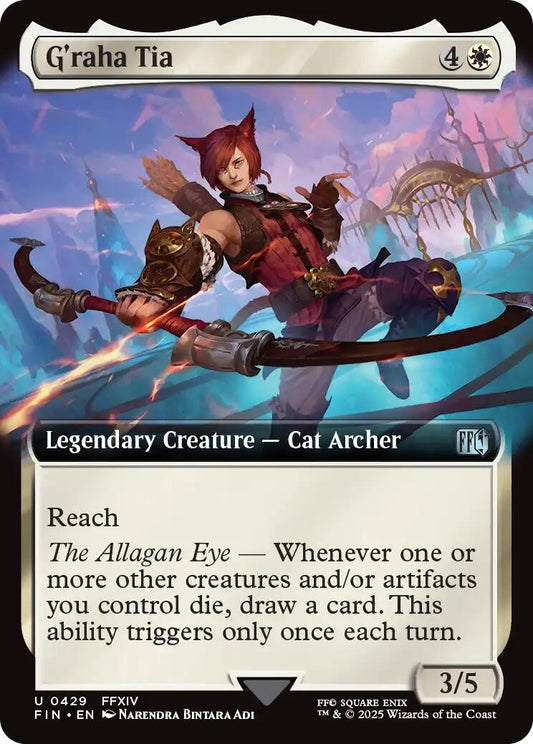 Image for G'raha Tia (Extended Art) (429) - Magic: The Gathering