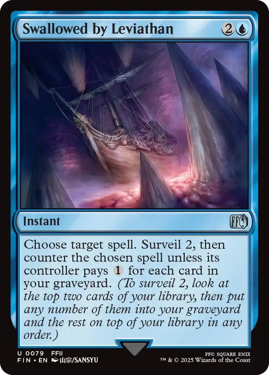 Image for Swallowed by Leviathan (79) - Magic: The Gathering