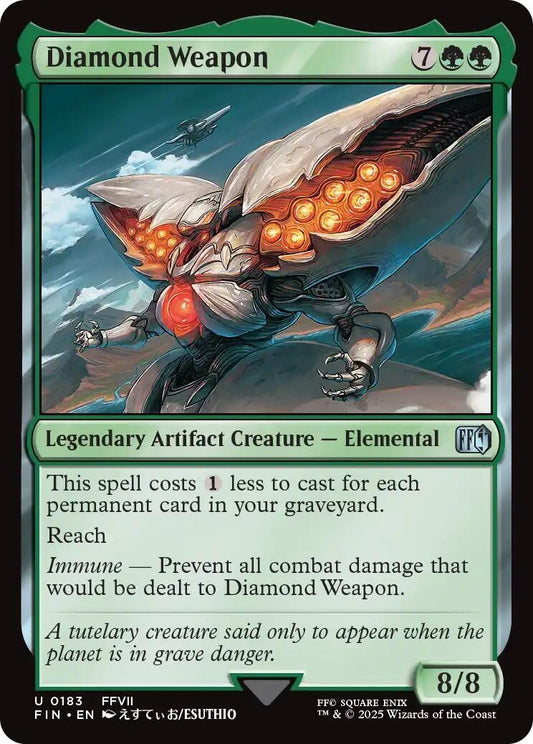 Image for Diamond Weapon (183) - Magic: The Gathering