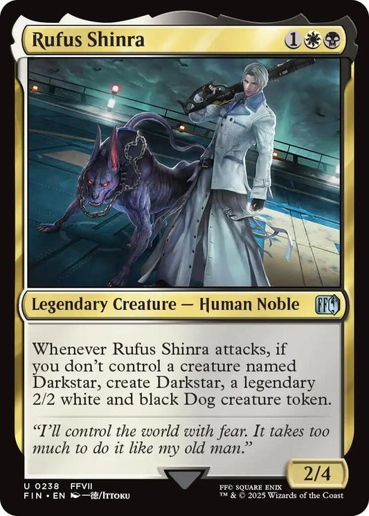 Image for Rufus Shinra (238) - Magic: The Gathering