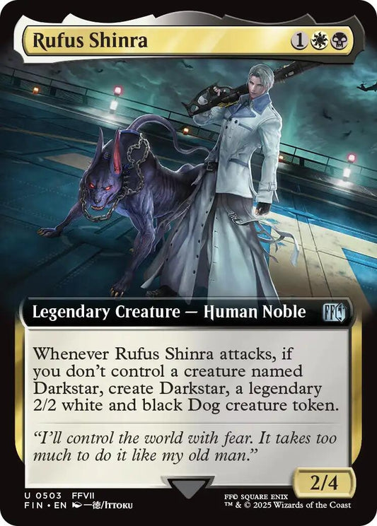 Image for Rufus Shinra (Extended Art) (503) - Magic: The Gathering