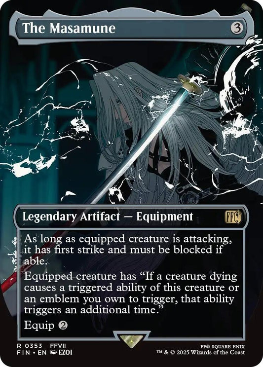Image for The Masamune (Borderless) (353) - Magic: The Gathering