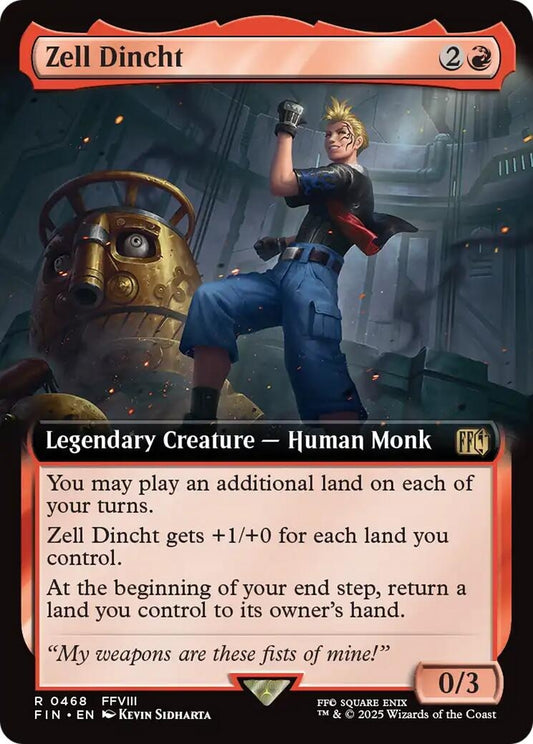 Image for Zell Dincht (Extended Art) (468) - Magic: The Gathering