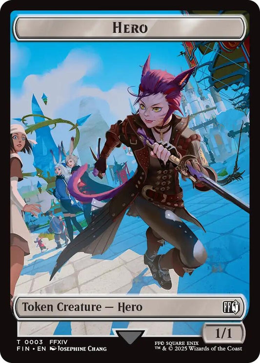 Image for Hero (0003) // Food Double-Sided Token (3 // 22) - Magic: The Gathering