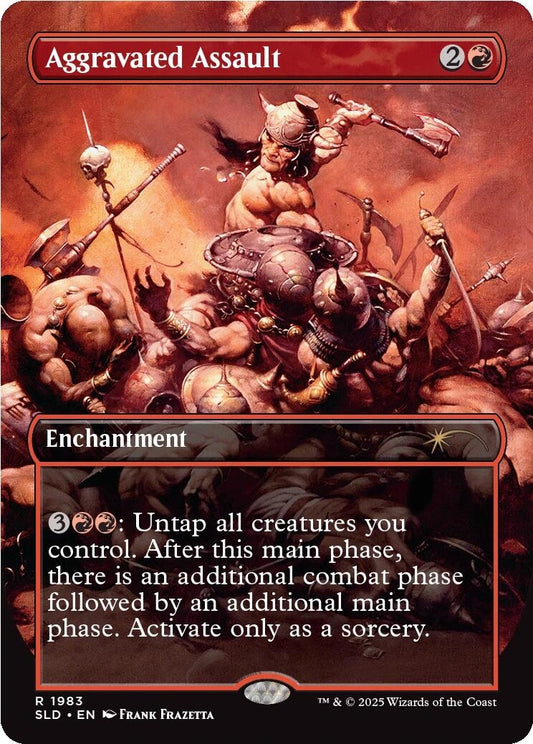 Image for Aggravated Assault (1983) (1983) - Magic: The Gathering