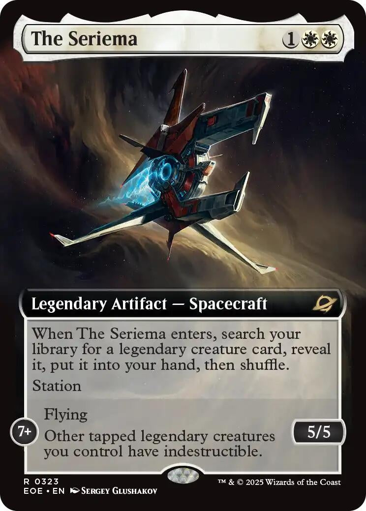 Image for The Seriema (Extended Art) (323) - Magic: The Gathering