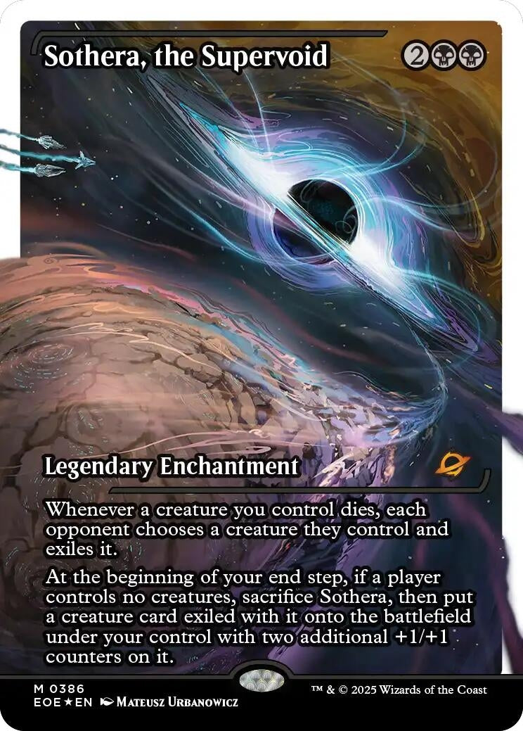 Image for Sothera, the Supervoid (Fracture Foil) (386) - Magic: The Gathering