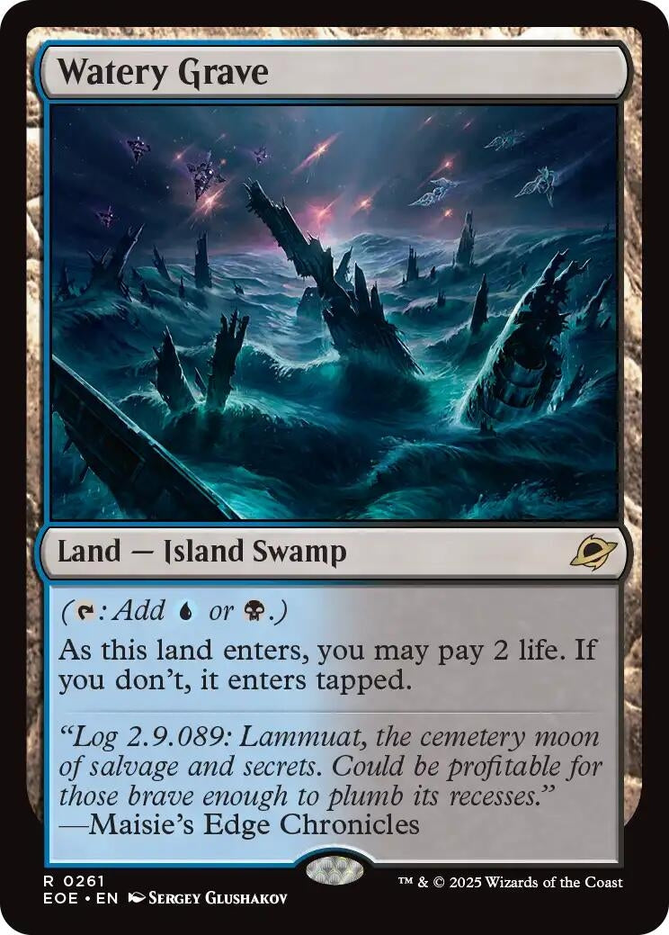 Image for Watery Grave (261) - Magic: The Gathering