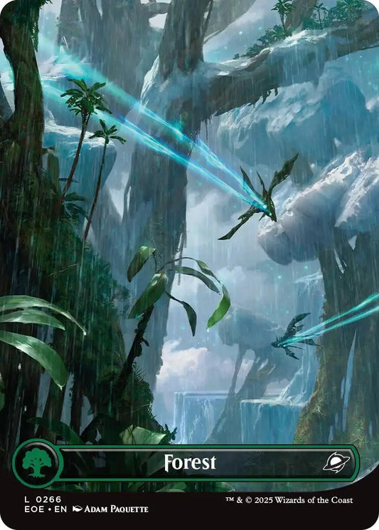 Image for Forest (0266) (Borderless) (266) - Magic: The Gathering
