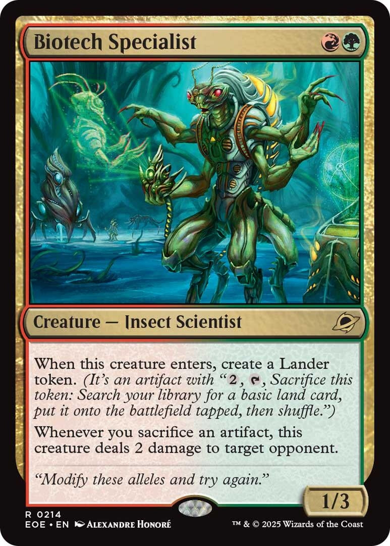 Image for Biotech Specialist (214) - Magic: The Gathering