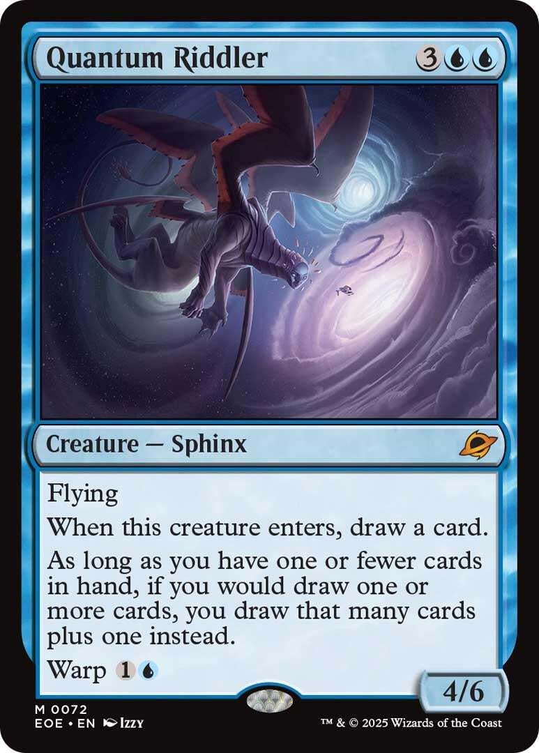 Image for Quantum Riddler (72) - Magic: The Gathering