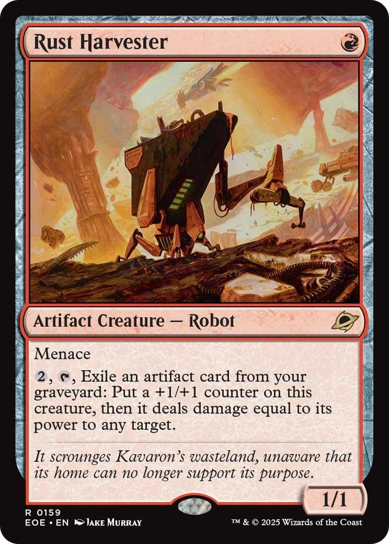 Image for Rust Harvester (159) - Magic: The Gathering