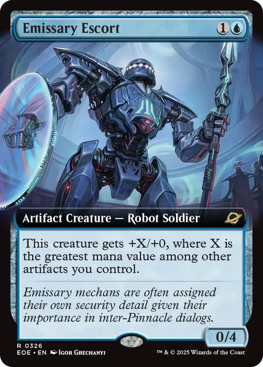 Image for Emissary Escort (Extended Art) (326) - Magic: The Gathering