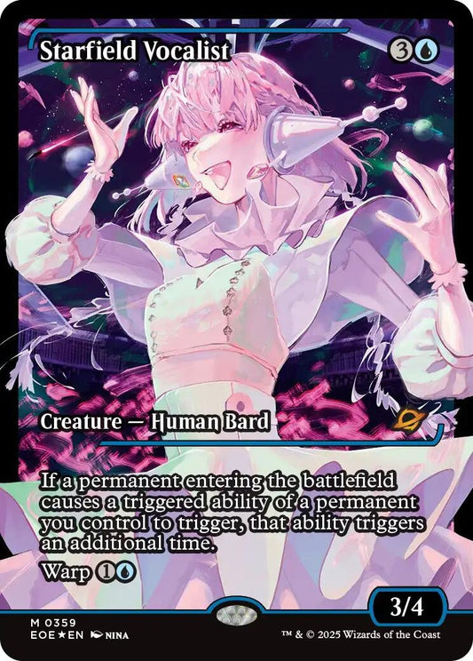 Image for Starfield Vocalist (Showcase) (359) - Magic: The Gathering