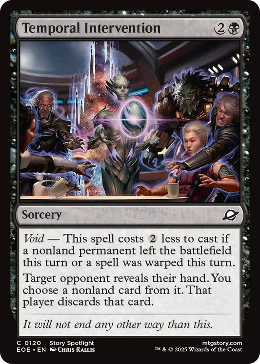 Image for Temporal Intervention (120) - Magic: The Gathering