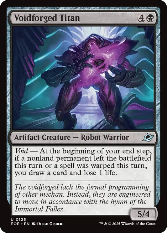 Image for Voidforged Titan (125) - Magic: The Gathering