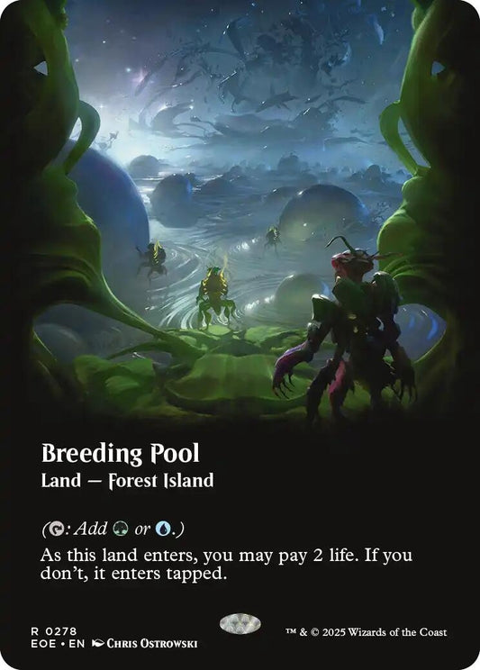 Image for Breeding Pool (Borderless) (278) - Magic: The Gathering
